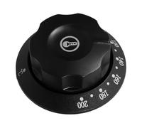 EPIGEIST Rotating Control Knob for Oven and Gas Stove Durable High Temperature Resistant Plastic Replacement Valve Dial Suitable for Electric Ovens Water Heaters Deep Fryers and Multiple