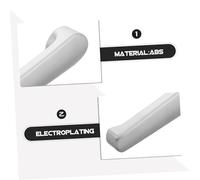 EPIGEIST Rv Interior Door Handle Aluminum Alloy Keyless Entry Privacy Lever for Bathroom and Toilet Doors Easy Installation Lock Caravan Accessory