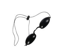 EPIGEIST Safety Eye Patch UV Protection Eye Mask Ergonomic Design Material Comfortable Fit for Cosmetic Procedures LED Treatment and Daily Use Black