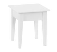 EPIGEIST Scale Dollhouse Bedside Table White Miniature Nightstand for Bedroom Scene Decoration Dollhouse Furniture Accessory Collectors Treasure
