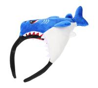 EPIGEIST Shark Headband for Halloween Costume Cartoon Shark Hair Accessories for Women Versatile Flexible Design for Parties Dress Up and Fun Celebrations