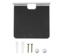 EPIGEIST Shelf Saving Space Bearing Capacity and Strong with Design Multifunctional Acrylic Floating Storage or Rack White Mount for Wall Speaker Bedroom Living Room