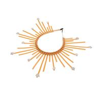 EPIGEIST Shine Sun Goddess Headband Unique Cosplay Hair Decor Accessory for Women Comfortable Festival Party Crown Hairband Radiant Sunburst Tiara for Carnival and Costume Events