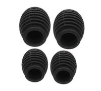 EPIGEIST Silent Silicone Drumstick Covers Mute Protectors for 7a 5a Professional Jazz Drums, Noise Reduction Caps for Acoustic Electronic Drumsticks, Percussion Practice Accessories