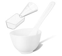 EPIGEIST Silicone Bowl Facial Bowls 3pcs Set Microwave-Safe Mask Mixing for DIY Face Mask Preparation with Spatula Brush Spoon Spa Supplies for Home and Salon Use