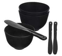 EPIGEIST Silicone Facial Mask Mixing Bowls Set 3pcs with Mud Mask Spatulas Diy Skincare Spa Tools for Home Beauty Care