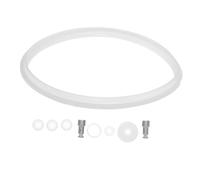 EPIGEIST Silicone Pressure Pot Seal Ring with Float Valves and Gasket for Electric Cookers High Temperature Resistant Airtight Replacement Kit with Accessories for Air Leakage