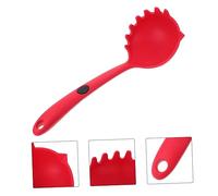 EPIGEIST Silicone Spaghetti Spoon Ladle for Kitchen Utensils Heat Resistant Nonstick Noodle Serving Spoon with Smooth Surface Lightweight and Portable Cooking Tool for Home and Restaurant