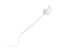 EPIGEIST Silver Piccolo Music Score Clip Stand for Marching Band Instrument Accessories Sturdy Anti-slip Clamp Holder for Flute and Trumpet Music Practical Flip Folder for Live Performances