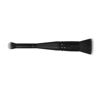 EPIGEIST Small Dual-ended Flat Foundation Brush Soft Fiber Makeup Tool for Liquid and Powder Foundation Comfortable Applicator for Natural Finish and Seamless Blending