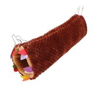 EPIGEIST Small Pet Hideout Tunnel Hammock Double-layer Hanging Warm Sleeping Bag Cozy Chinchillas Guinea Pig Hamster Nest for Cage Use