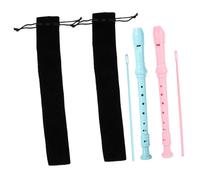 EPIGEIST Soprano Recorder Instrument German Style 8-hole Descant Clarinet Abs Plastic Lightweight with Strong Sound Penetration for Beginners and Children