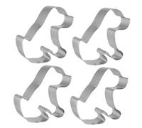 EPIGEIST Stainless Steel Dog Shaped Cookie Mould Creative Baking Biscuit Cutters for DIY Pastry Treats Smooth Edges Safe for Home Kitchen Use Gift for Pet Lovers