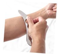 EPIGEIST Stainless Steel Gua Sha Scraper Tool for Face and Muscle Massage Facial Scraping Board for Muscle Relaxation and Skin Flow Enhancement Anti-aging Wrinkle Care Tool for Face