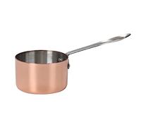EPIGEIST Stainless Steel Sauce Cup Cup Copper-Plated Condiment Holder for Western Restaurant Serving Gravy Milk High Temperature for Dipping and Barbecue
