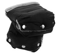 EPIGEIST Thermal Stroller Hand Muff Windproof Water-Repellent Pushchair Gloves for Precise Grip and Control Soft Fleece Warmers for Prams Fits Standard Handles Cold Weather Comfort