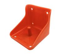 EPIGEIST Thickened Nutrition Lick Brick Box for Livestock Red Multinutrient Salt Feeder Pan Suitable for Cattle Sheep Horses Plastic and Iron Material Easy to Clean and Use Random Color