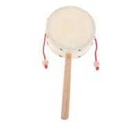 EPIGEIST Traditional Chinese Hand Drum Handheld Musical Instrument for Early Education Creative Sound Exploration Safe Smooth Finish Enhances Coordination and Imagination