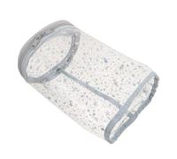EPIGEIST Transparent Toiletry Bag Large Capacity Makeup Storage Organizer Travel Pouch for Women Men Bathroom Use Silver