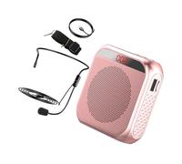 EPIGEIST Travel Mic Personal Voice Amplifier with Led Screen Rechargeable Microphone Speaker for Tour Guide Use