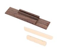 EPIGEIST Ukulele Bridge Set Plastic Nut and Saddle Stabilizing Strings Improving Playing Comfort Suitable for Ukulele Playing in Assorted Colour