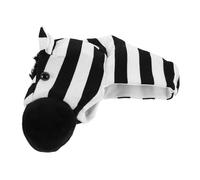 EPIGEIST Unique Zebra Animal Hat for Adults and Comfortable Party Photo Prop Headwear Halloween Carnival Cosplay Accessory for Family Friendly Celebrations and Senior Photo Booths