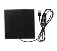 EPIGEIST USB Powered Pet Heating Mat 3-Level Adjustable Temperature, Carbon Fiber Electric Pad for Small Animals Such as Hamsters, Chinchillas, and Rabbits