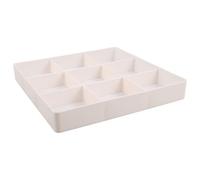 EPIGEIST Vanity Tray for Dresser Perfume Organizer Small Drawer Unit Vanity Desk Organizer Eye Shadow Brushes Organizator White Pp