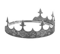 EPIGEIST Vintage King Crown for Men Retro Royal Prince Crown Headband for Wedding Prom Cosplay and Party Accessories