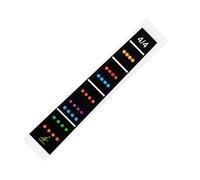 EPIGEIST Violin Finger Guide Label with Position Adjustment Adhesive Sticker for Beginners - Easy to Use Finger Chart for Violin String Board Practice