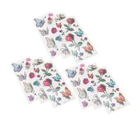 EPIGEIST Waterproof Butterfly Tattooing Stickers 9pcs 3d Colorful Stereoscopic Decals Multipurpose Body Decors for Home and Furniture Decoration