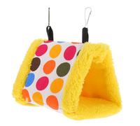 EPIGEIST Winter Warm Bird Hammock Bed for Cage Hanging Comfortable Nest House for Birds and Pets Soft Bright Colors Sleeping and Play Tent