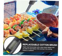 EPIGEIST Wireless Digital Meat Thermometer Fork for Bbq Cooking with Instant Read Hook Design and Doneness Settings Outdoor Grill Thermometer for Precise Temperature Monitoring
