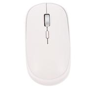 EPIGEIST Wireless Silent Mouse Lightweight Ergonomic Multi-functional Computer Mouse for Office and Gaming Mini Design White No Battery