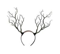 EPIGEIST Witch Horn Tiara Simulate Branch Headband Cosplay Women Hairwear Darkly Style Halloween Party Accessory Boys and Girls Fashion Hairwear