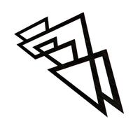 EPIGEIST Wood Mountain Wall Decor Wall Art Hollow Mountain Shape Wood Panel Home Background