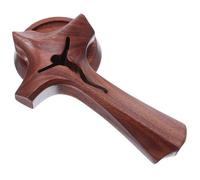 EPIGEIST Wooden Cross Tabletop Decor Rustic Religious Ornament for Home Church Baptism Communion Compact Space Saving Spiritual Cross for Shelves and Desks