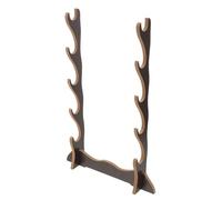 EPIGEIST Wooden Floor Drumstick Holder Stand 5-layer Drumstick Rack Organizer for Mallets Brushes Percussion Stick Display Shelf Large Size Compatible with Drum Kits