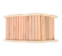 EPIGEIST Wooden Hamster Ladder Bite-resistant Pet Cage Bridge for Small Animals Including Hamsters Gerbils and Chinchillas Compact Climbing Playground to Stress and Balance