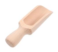EPIGEIST Wooden Kitchen Spoon Beechwood Multipurpose Condiment Scoop for Coffee Tea Sugar Spices Salt Wooden Utensil with Handle for Home and Cafe Use