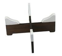 EPIGEIST Wooden Tongue Drum Stand Stable Handpan Display Rack Silicone Base for Meditation Yoga Music Enthusiasts Random Color