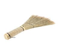 EPIGEIST Woven Corn Broom Small Handheld Sweeping Brush for Bedroom and Office Natural Corn Whisk Broom for Dust Furniture Windows and Carpet Cleaning Japanese Style