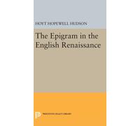 Epigram in the English Renaissance
