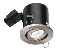 EPIK® Adjustable Fire Rated GU10 Downlight EN-FD102SN Satin Nickel (Maxidia Approved) [1]