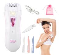 Epilator Face, Wireless Epilator for Face & Body Hair Removal, Electric Mini Epilator with LED Light, Bikini Trimmer for Face, Body, Armpit, Bikini Leg (USB Charging)