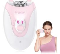 Epilator for Women, Wireless Facial Epilator with LED Light, Painless Hair Remover for Face, Body, Armpit, Legs & Bikini Area