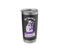 Epilepsy Awareness My Brain Technical Difficulties Stainless Steel Insulated Tumbler