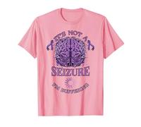 Epilepsy Awareness Not A Seizure I'm Buffering Purple Brain T-Shirt