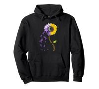 Epilepsy Awareness Sunflower Pullover Hoodie