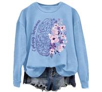 Epilepsy Awareness Sweatshirt Unisex Carolina Blue